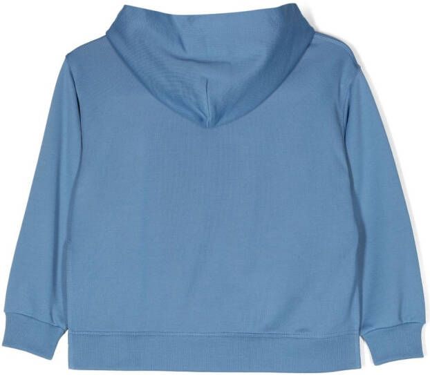 MM6 Maison Margiela Kids Sweater met geborduurd logo Blauw