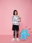 MM6 Maison Margiela Kids Sweater met ronde hals Wit - Thumbnail 3