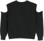 MM6 Maison Margiela Kids Sweater met streepdetail Zwart - Thumbnail 2