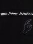 MM6 Maison Margiela Kids Sweaterjurk met logoband Zwart - Thumbnail 3