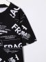 MM6 Maison Margiela Kids T-shirt met print Zwart - Thumbnail 3