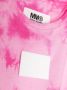 MM6 Maison Margiela Kids T-shirt met tie-dye print Roze - Thumbnail 3