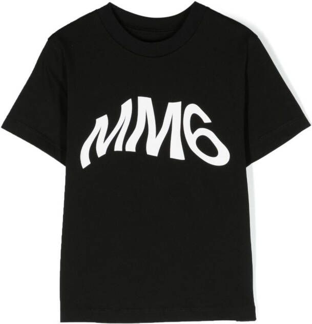 MM6 Maison Margiela Kids Drie T-shirts met logoprint Wit