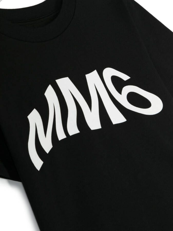 MM6 Maison Margiela Kids Drie T-shirts met logoprint Wit