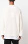 MM6 Maison Margiela Gerafelde trui Wit - Thumbnail 4