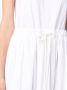 MM6 Maison Margiela Maxi-jurk met contrasterende stiksels Wit - Thumbnail 5