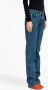 MM6 Maison Margiela low-rise straight-leg jeans Blauw - Thumbnail 3