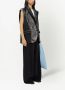 MM6 Maison Margiela Leren gilet Zwart - Thumbnail 3