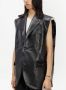 MM6 Maison Margiela Leren gilet Zwart - Thumbnail 5