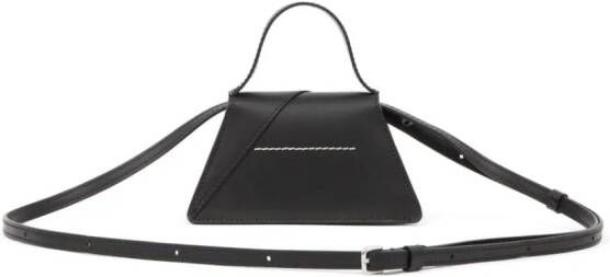 MM6 Maison Margiela Kleine Numeric tas met handgreep Zwart