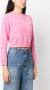 MM6 Maison Margiela Sweater met logoprint Roze - Thumbnail 3