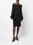 MM6 Maison Margiela Off-shoulder mini-jurk Zwart - Thumbnail 2