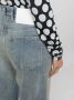 MM6 Maison Margiela High waist jeans met wijde pijpen Blauw - Thumbnail 5