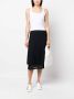 MM6 Maison Margiela Geribbelde tanktop Wit - Thumbnail 2