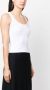 MM6 Maison Margiela Geribbelde tanktop Wit - Thumbnail 3