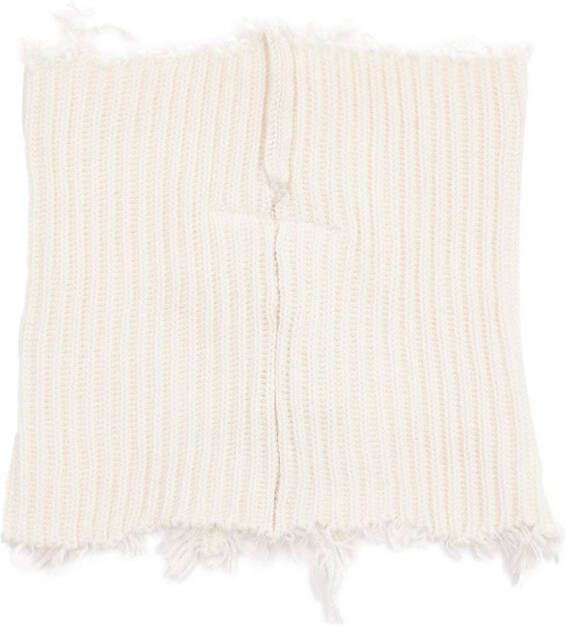 MM6 Maison Margiela Ribgebreide trui Beige