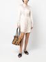 MM6 Maison Margiela Satijnen blousejurk Beige - Thumbnail 2