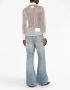 MM6 Maison Margiela cotton-tulle shirt Beige - Thumbnail 4