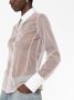 MM6 Maison Margiela cotton-tulle shirt Beige - Thumbnail 5