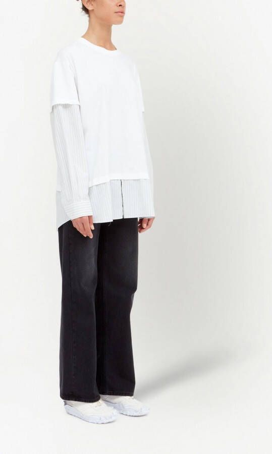 MM6 Maison Margiela Katoenen T-shirt Wit