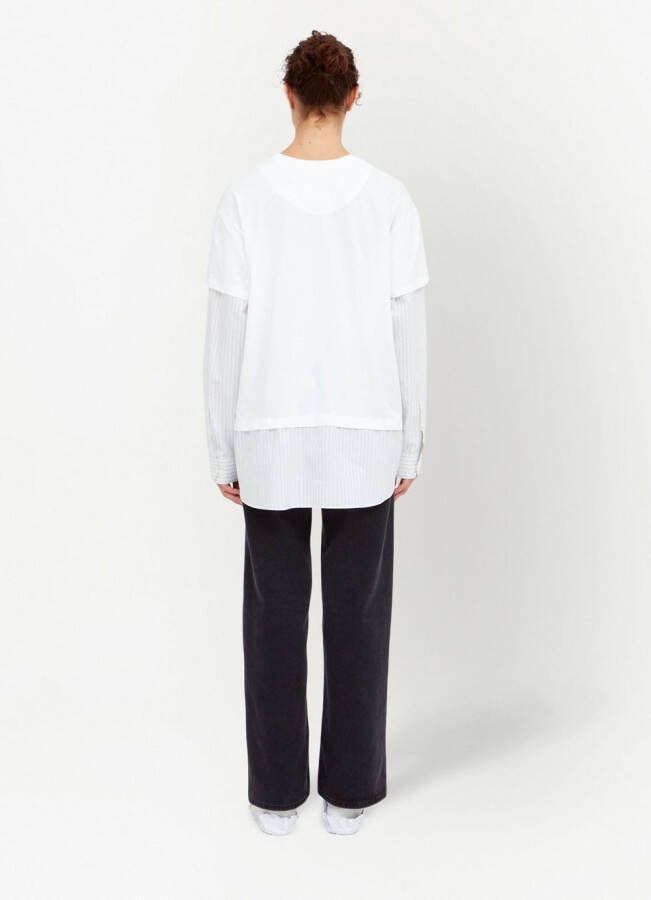 MM6 Maison Margiela Katoenen T-shirt Wit