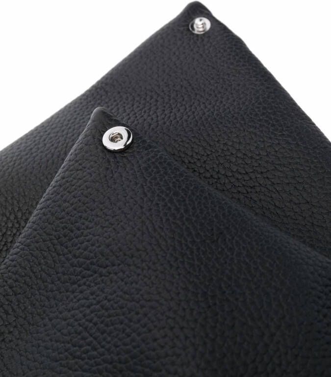 MM6 Maison Margiela Japanese leren shopper Zwart