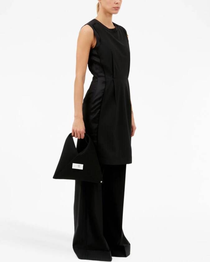MM6 Maison Margiela Shopper met mesh Zwart