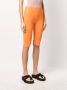MM6 Maison Margiela Shorts op knielengte Oranje - Thumbnail 3