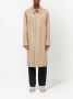 MM6 Maison Margiela Trenchcoat met enkele rij knopen Beige - Thumbnail 2