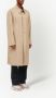 MM6 Maison Margiela Trenchcoat met enkele rij knopen Beige - Thumbnail 3