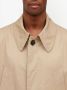 MM6 Maison Margiela Trenchcoat met enkele rij knopen Beige - Thumbnail 5