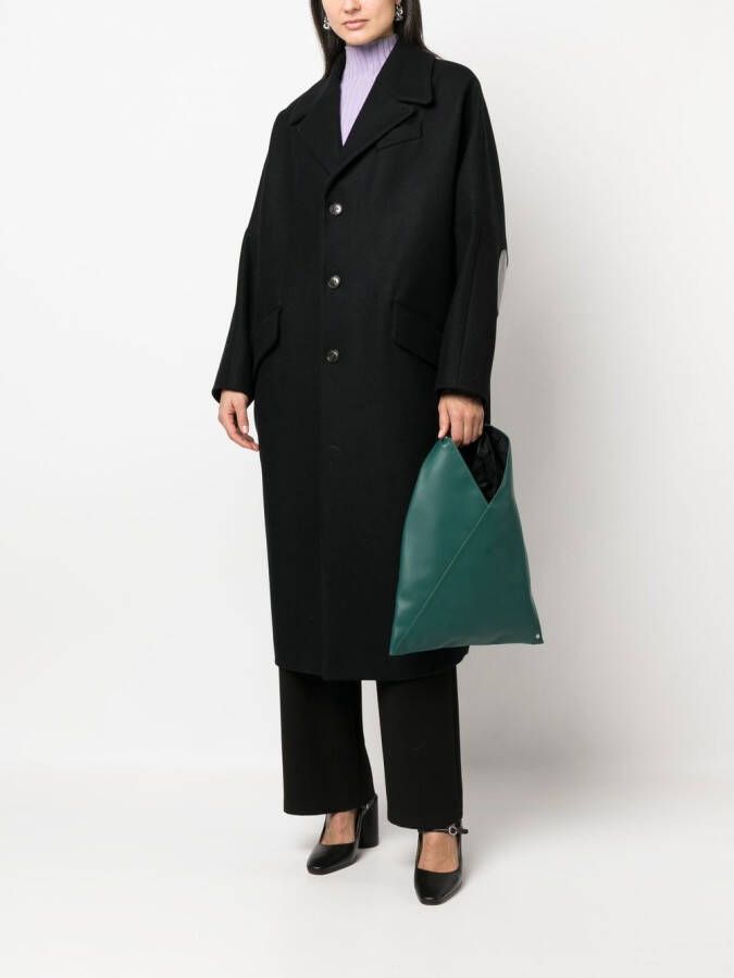 MM6 Maison Margiela Kleine Classic Japanese shopper Groen