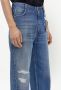 MM6 Maison Margiela Straight jeans met gerafeld detail Blauw - Thumbnail 5