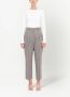 MM6 Maison Margiela Cropped plooibroek Grijs - Thumbnail 2