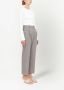 MM6 Maison Margiela Cropped plooibroek Grijs - Thumbnail 3