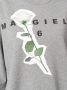 MM6 Maison Margiela Sweater met logoprint Grijs - Thumbnail 5