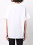 MM6 Maison Margiela T-shirt met logoprint Wit - Thumbnail 4