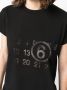 MM6 Maison Margiela T-shirt met print Zwart - Thumbnail 5