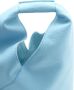 MM6 Maison Margiela Japanese leren shopper Blauw - Thumbnail 4