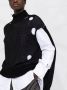 MM6 Maison Margiela Trui met hoge hals Zwart - Thumbnail 3
