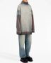 MM6 Maison Margiela Geribbelde trui met hoge hals Wit - Thumbnail 3