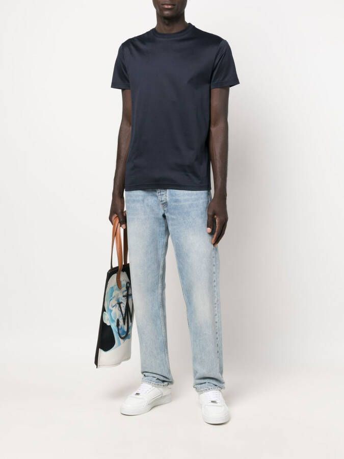 MODES GARMENTS Katoenen T-shirt Blauw