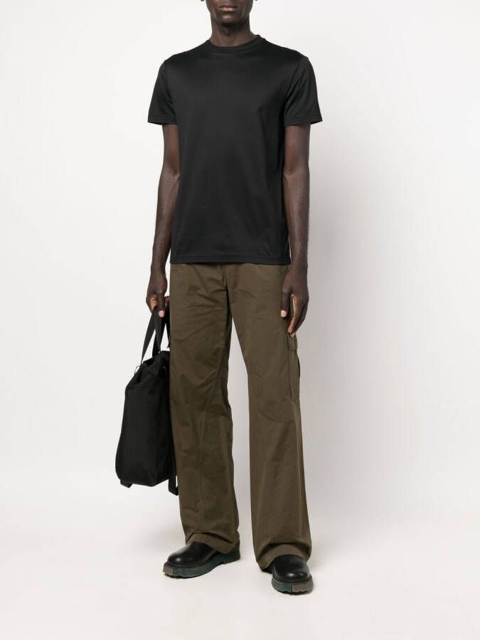 MODES GARMENTS Katoenen T-shirt Zwart