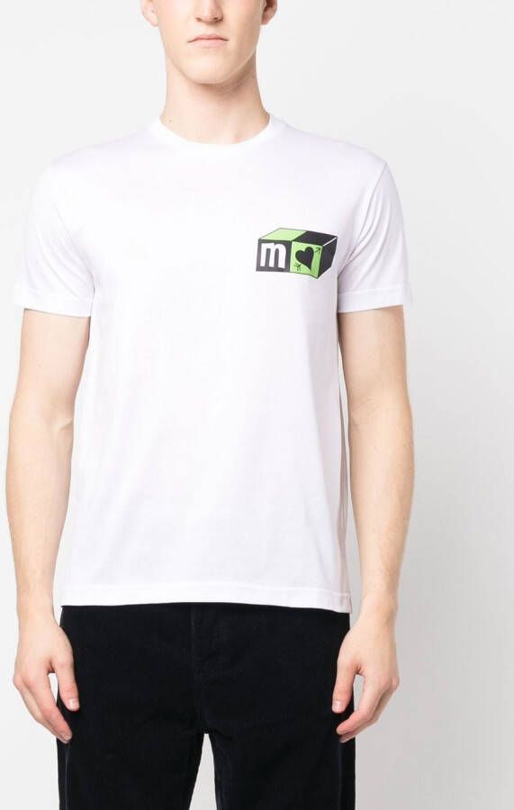 MODES GARMENTS T-shirt met grafische print Wit