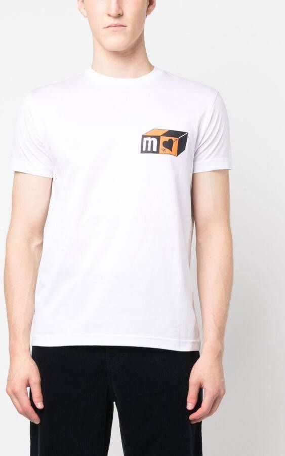 MODES GARMENTS T-shirt met grafische print Wit