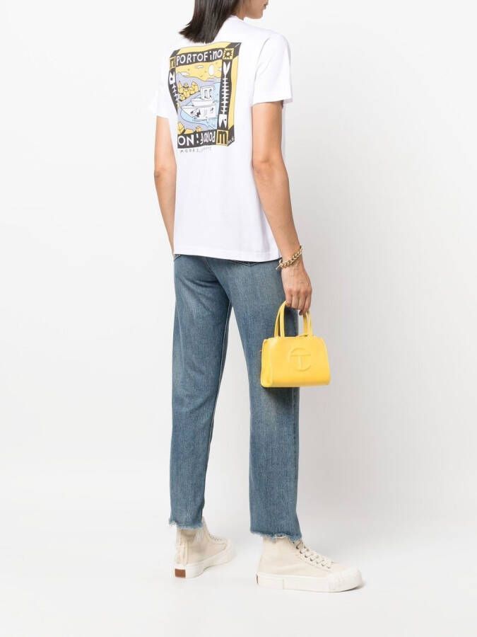 MODES GARMENTS T-shirt met grafische print Wit