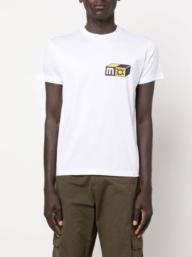 MODES GARMENTS T-shirt met grafische print Wit