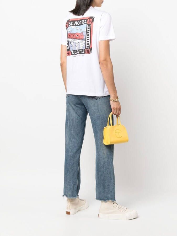 MODES GARMENTS T-shirt met grafische print Wit