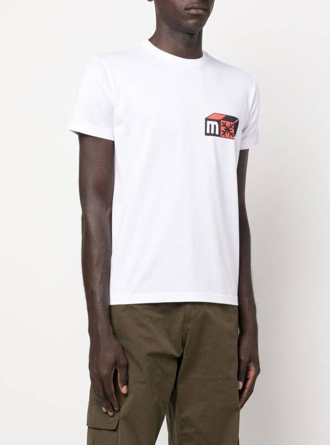 MODES GARMENTS T-shirt met grafische print Wit