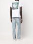 MODES GAR TS T-shirt met grafische print Wit - Thumbnail 2